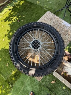 Tire wheel pit bike FRONT 14 inch