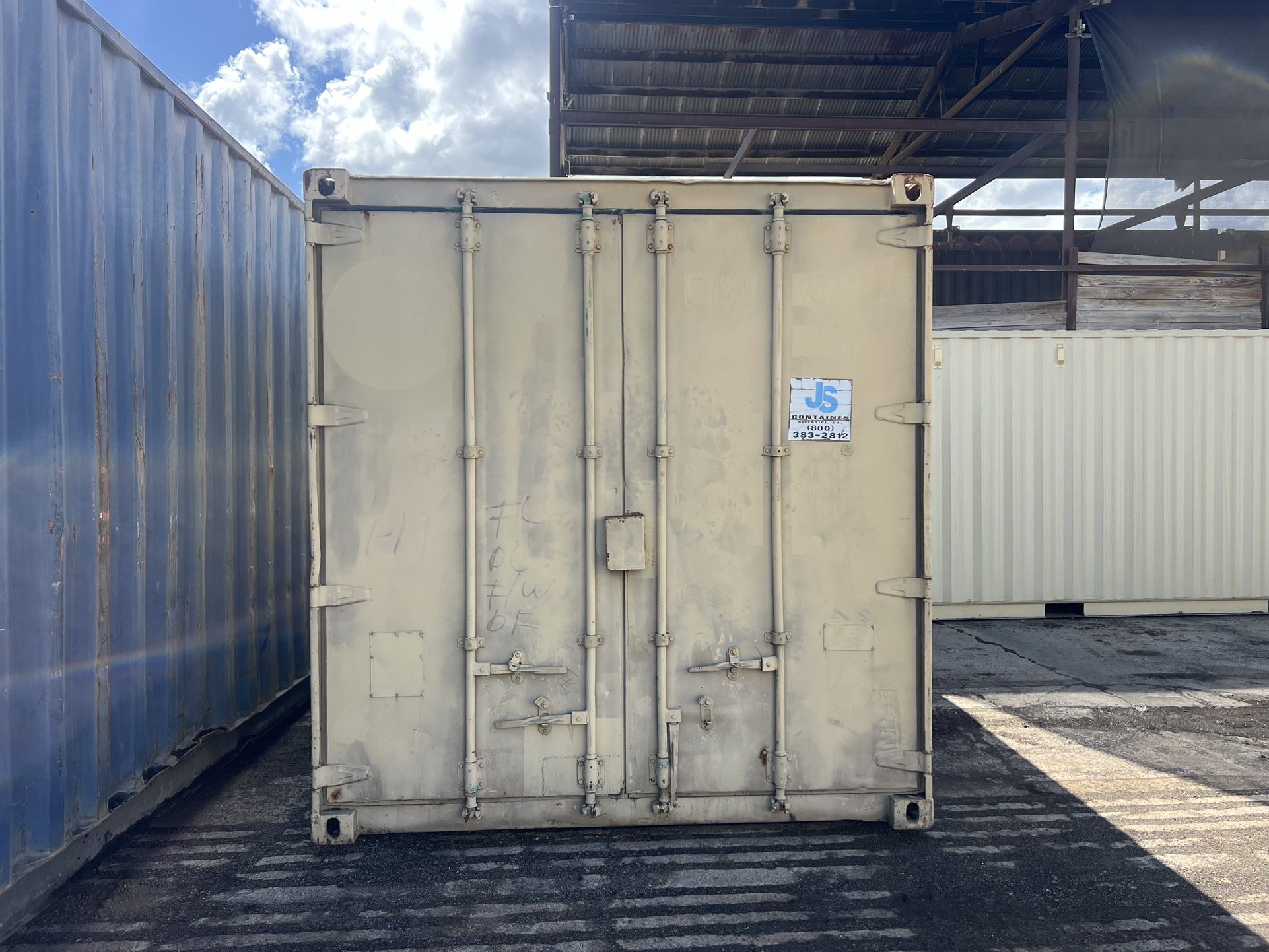 20 FOOT USED STD SHED STORAGE SEA CONTAINER