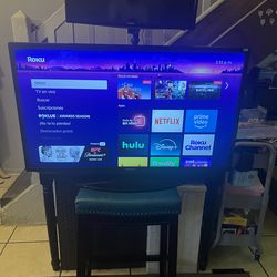 Televisor Samsung 40” + Roku incluido (Listo para Netflix y YouTube)