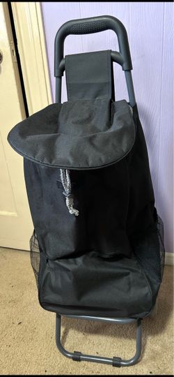 Shopping bag with wheels