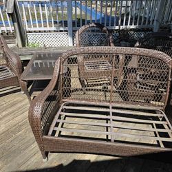 Patio Furniture no cushions