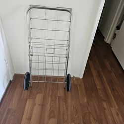 10" wheels large  folding  shopping cart