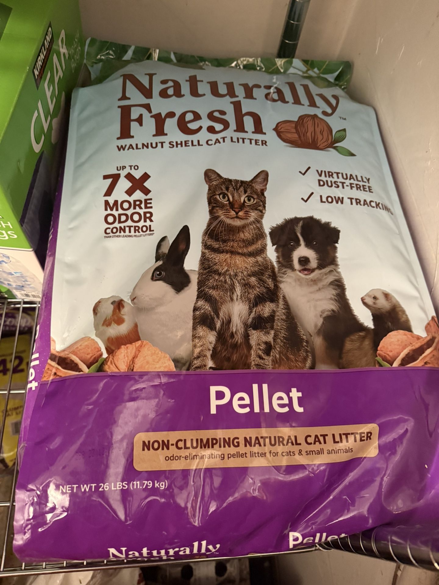 Pellet Cat Litter 2 26lb Bags