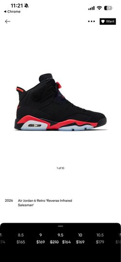 Inferred Jordan 6’s