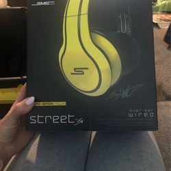 Wired Headphones Street By 50 Limited Edition Yellow