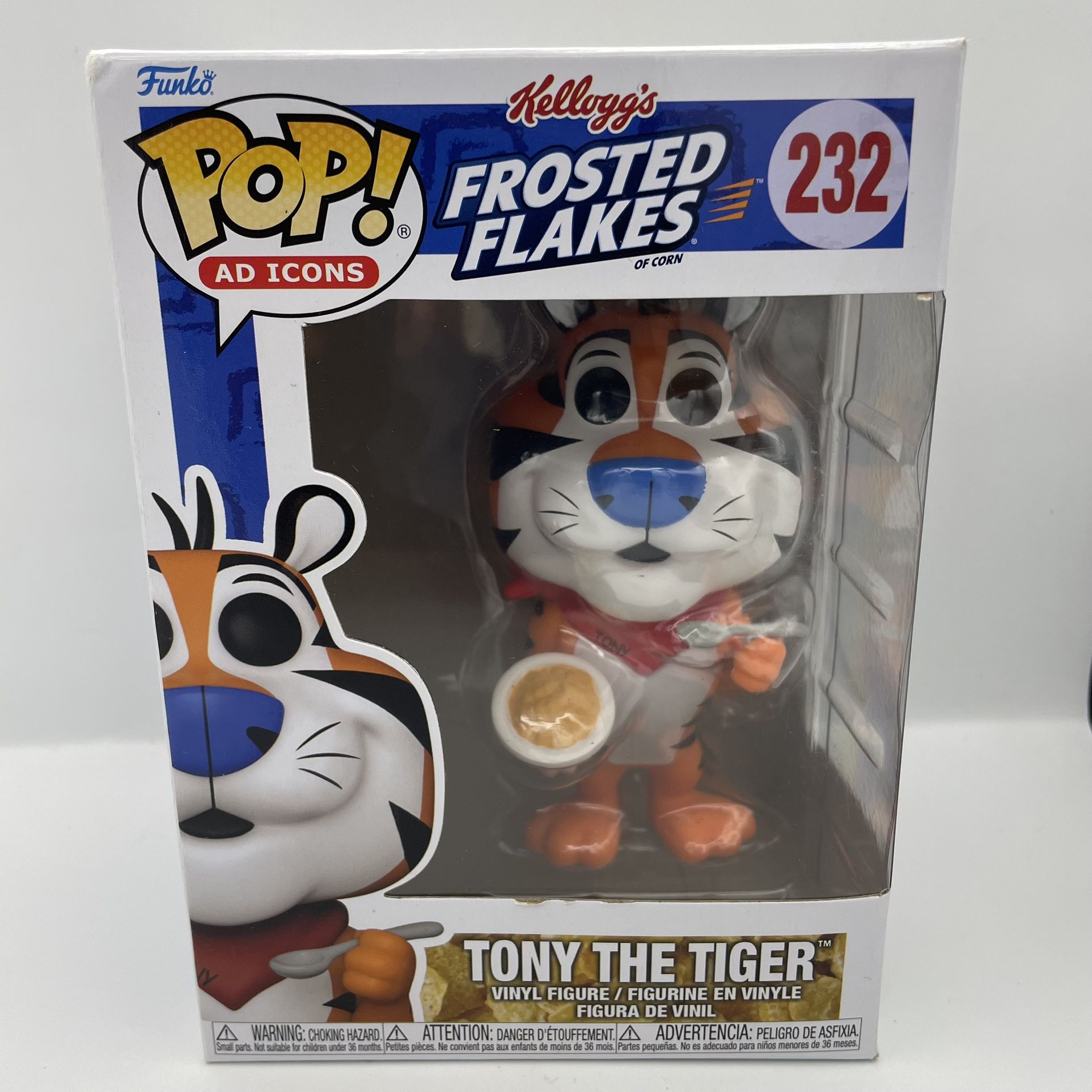 Funko Pop! Ad Icons: Frosted Flakes – Tony The Tiger #232 Vinyl Figure (New in Box)