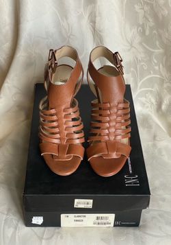 INC International Concepts Strappy Heeled Sandals