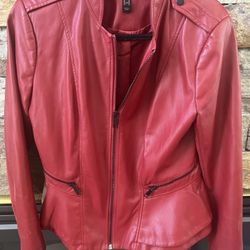Women’s Jacket-Size 8-feels And Looks Like Leather-Washable