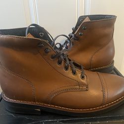 Beautiful brand new, never worn, brown men’s Thursday Boots, size 8.5. Still in box and wrappings! 