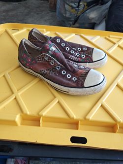 Converse Chuck Taylor Low Top Patchwork Sneakers