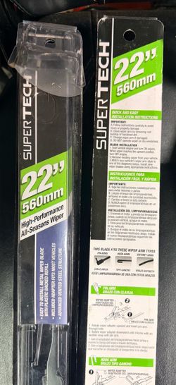 SuperTech 22" All-Season Wiper Blades (2-Pack)