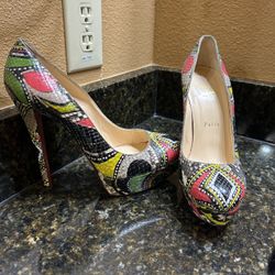 Christian Louboutin  Python Bianca 