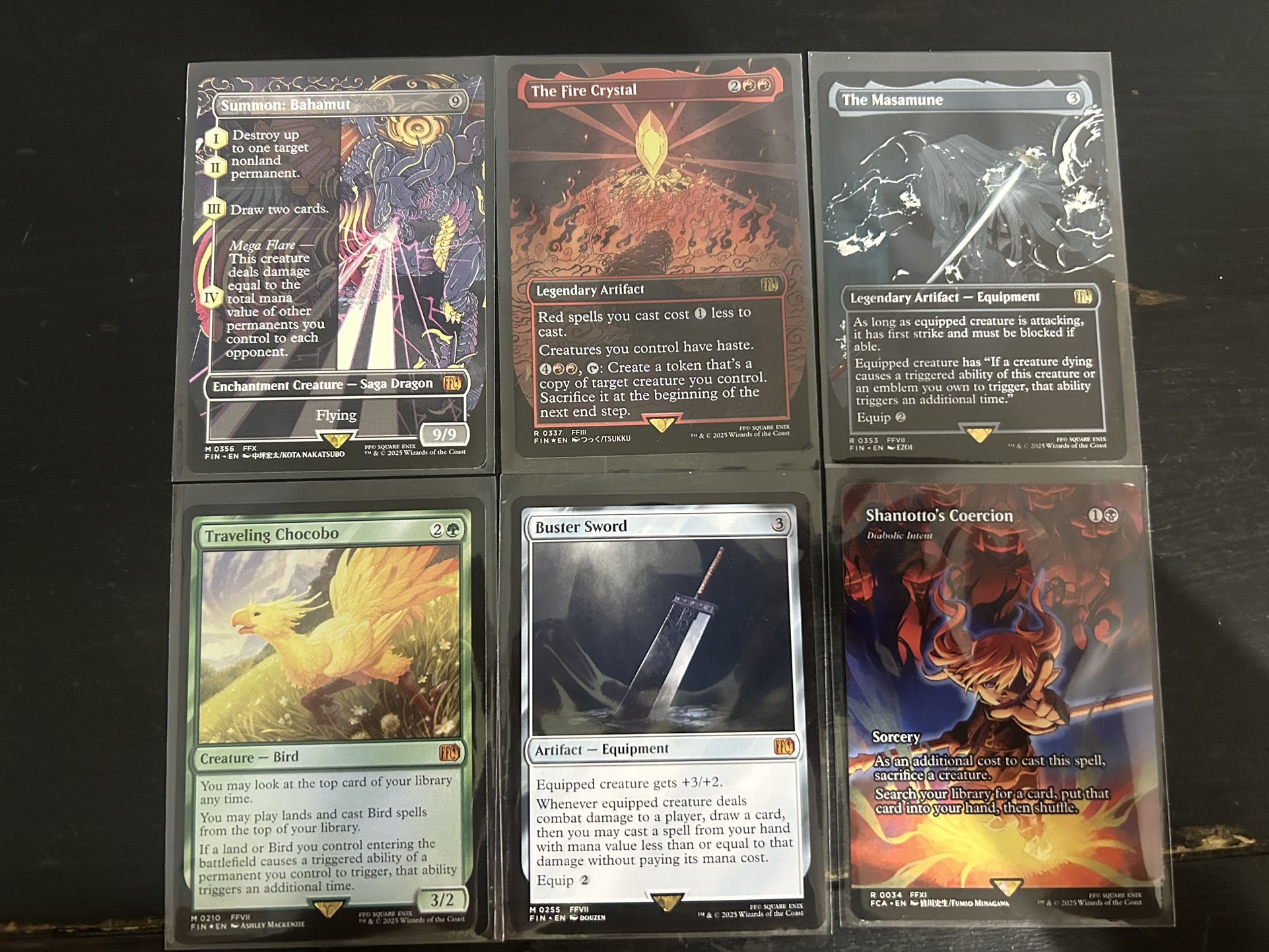 MTG X FF CARDS