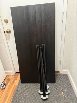 IKEA desk with legs