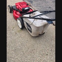 Toro Lawnmower 6.50 Side Discharge  With Bag 