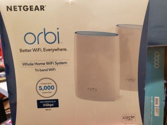 Netgear orbi better wifi everywhere 3gbps 5000sqft