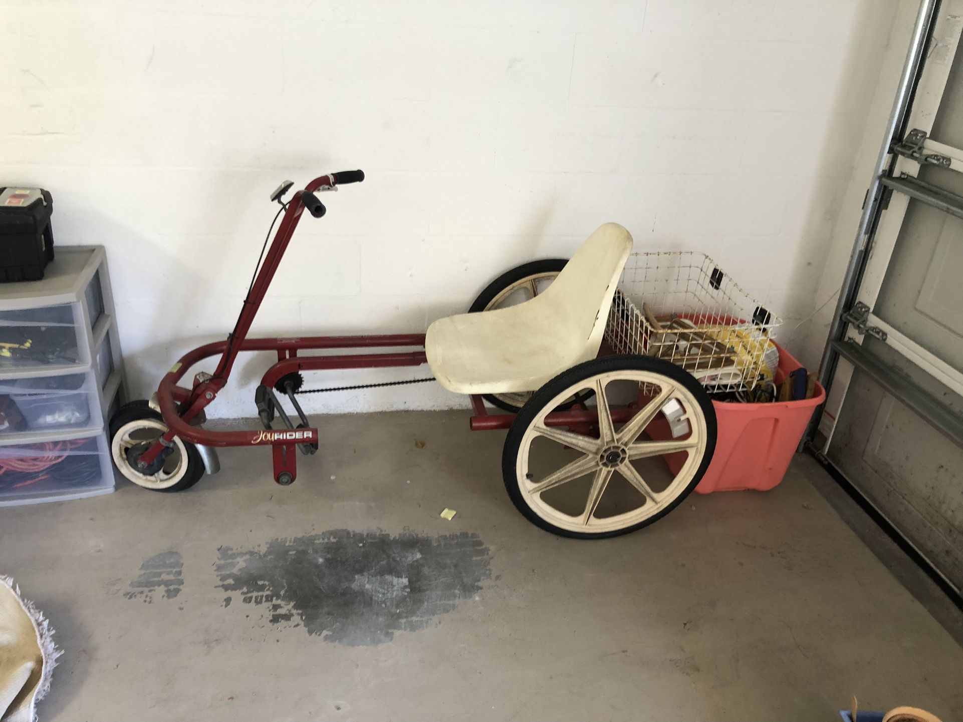 Vintage three wheel bike