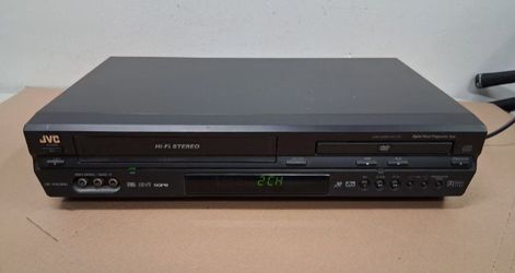 JVC VCR DVD Player Combo