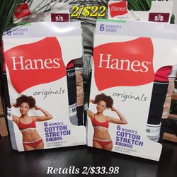 🔥Hanes Bundle SZ 5.  2/$22 
