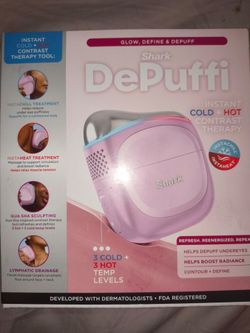 Shark DePuffi Instant Cold + Hot Contrast Therapy Tool BRAND NEW UNOPENED