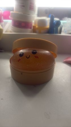 Rare glitter squishy dumpling