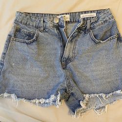 Cotton On High Waist Jean Shorts 