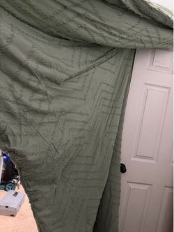 Light Green bed cover