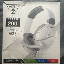 Turtle Beach Recon 200 Gaming Headset Headphones Xbox Series X PS5 Nintendo Switch