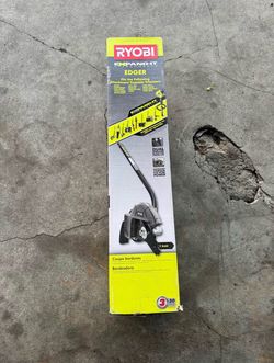 RYOBI Expand-It 8 in. Universal Straight Shaft Edger Attachment