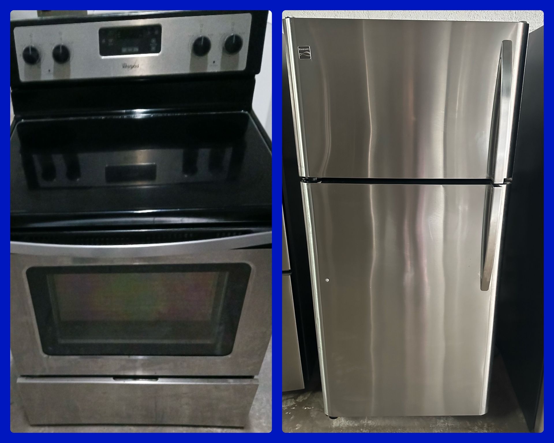 Refrigerator And Range, Refrigerador & Estufa