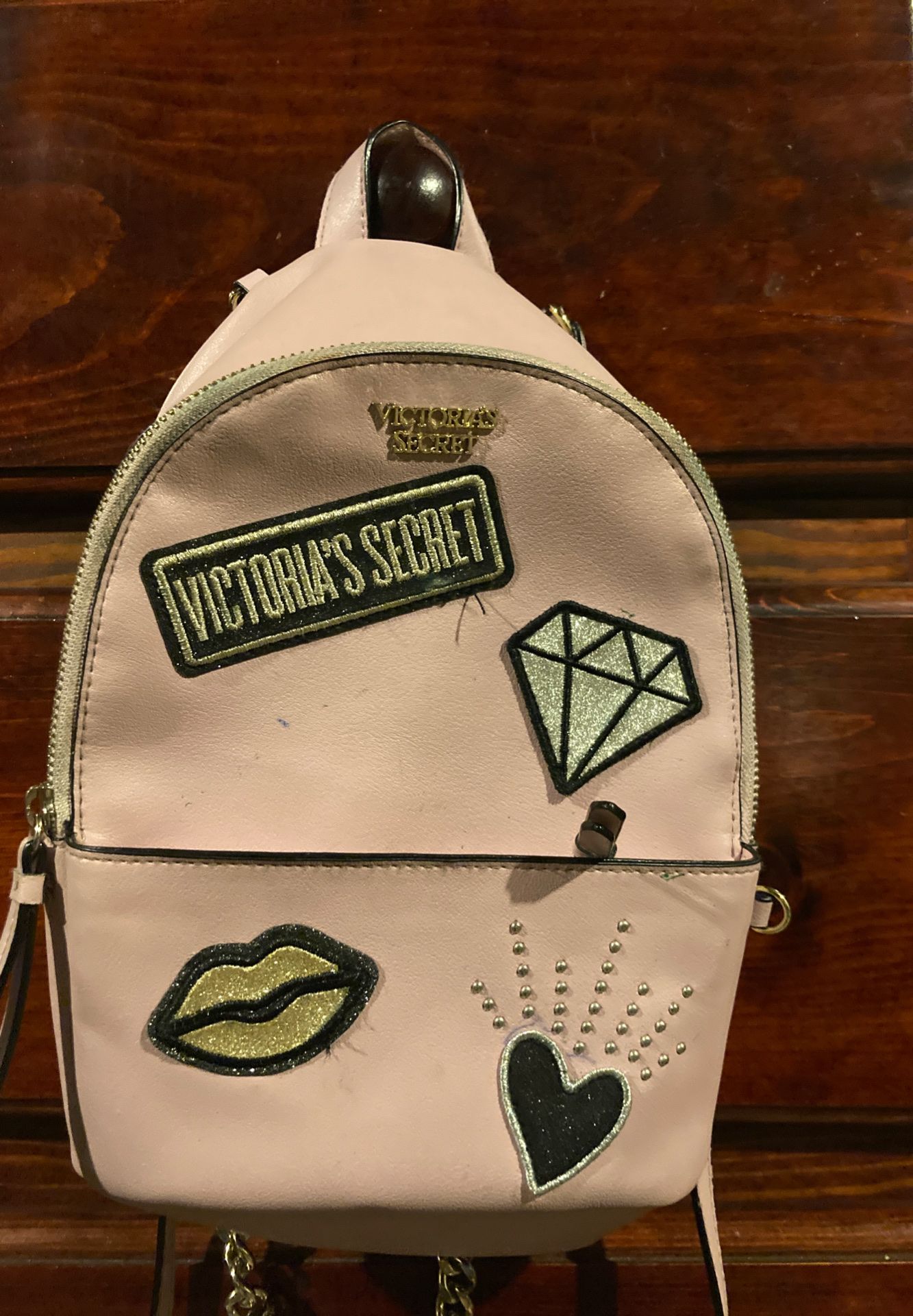 Victoria Secret mini pink backpack