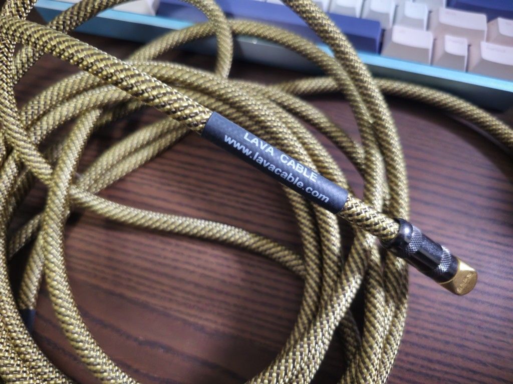 Never Used 15FT Lava Vintage 1/4 To 1/4 Instrument Cable