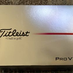 Titleist 2025 Pro V1x, 12 Pack, White
