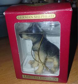 ACA German Shepherd  Ornament Limited Edition Collectors Series Box