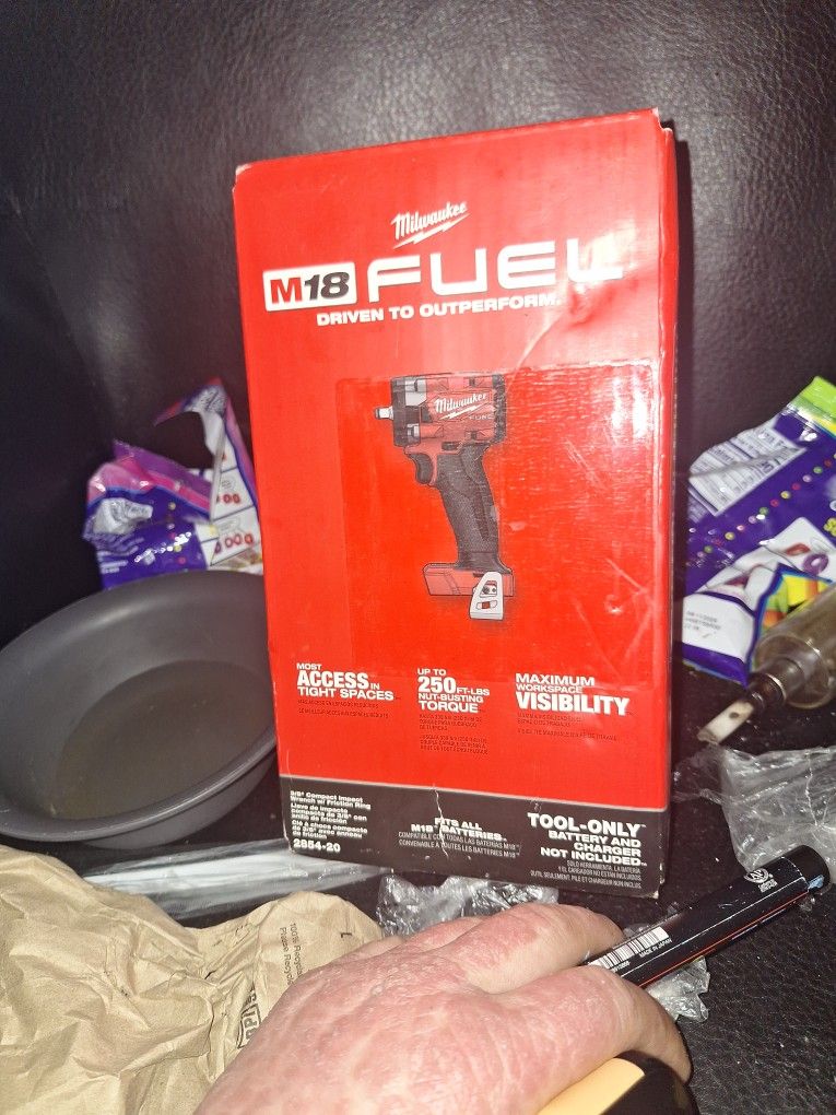 Milwaukee M18 FUEL 3/8" Compact Impact Wrench w/Friction Ring 2854-20. 150 obo