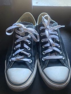 black converse