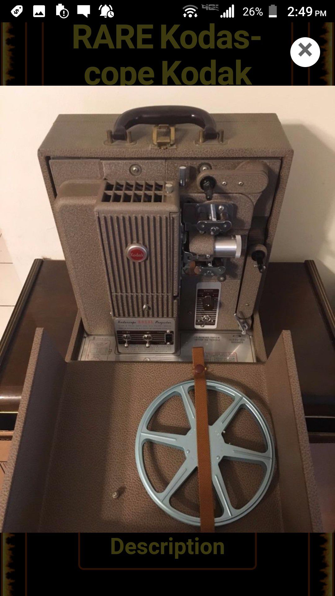 Kodak vintage projector