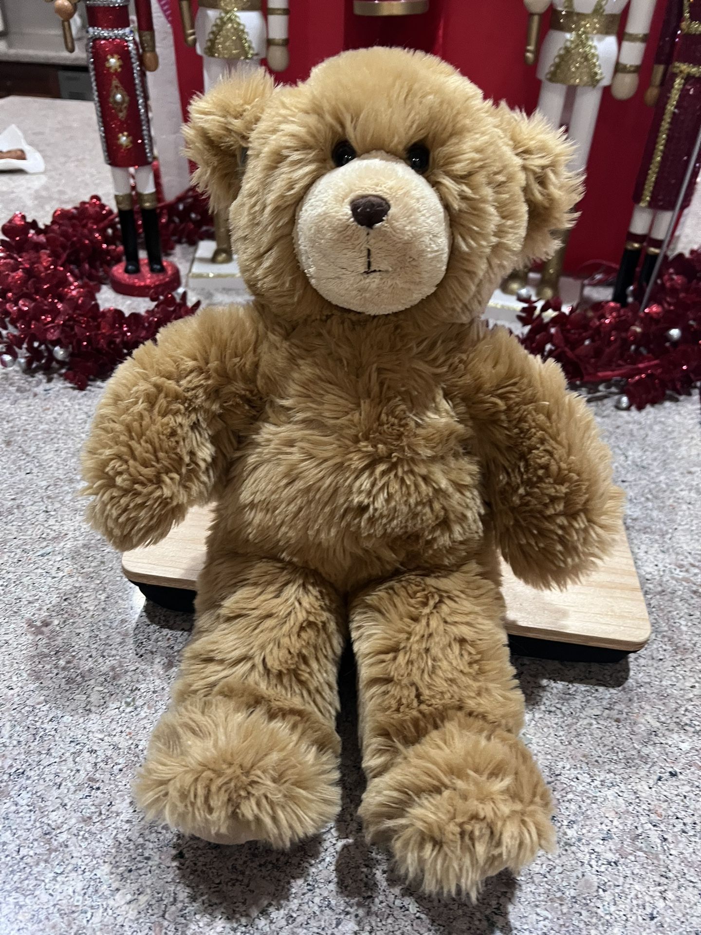 BUILD A BEAR 17 INCH BROWN TAN TEDDY! Super Nice!!