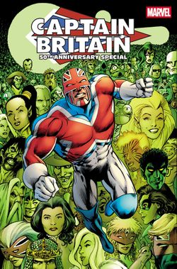 Captain Britain 50 Th Anniversary Special #1