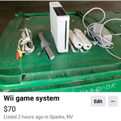 Wii Game System 