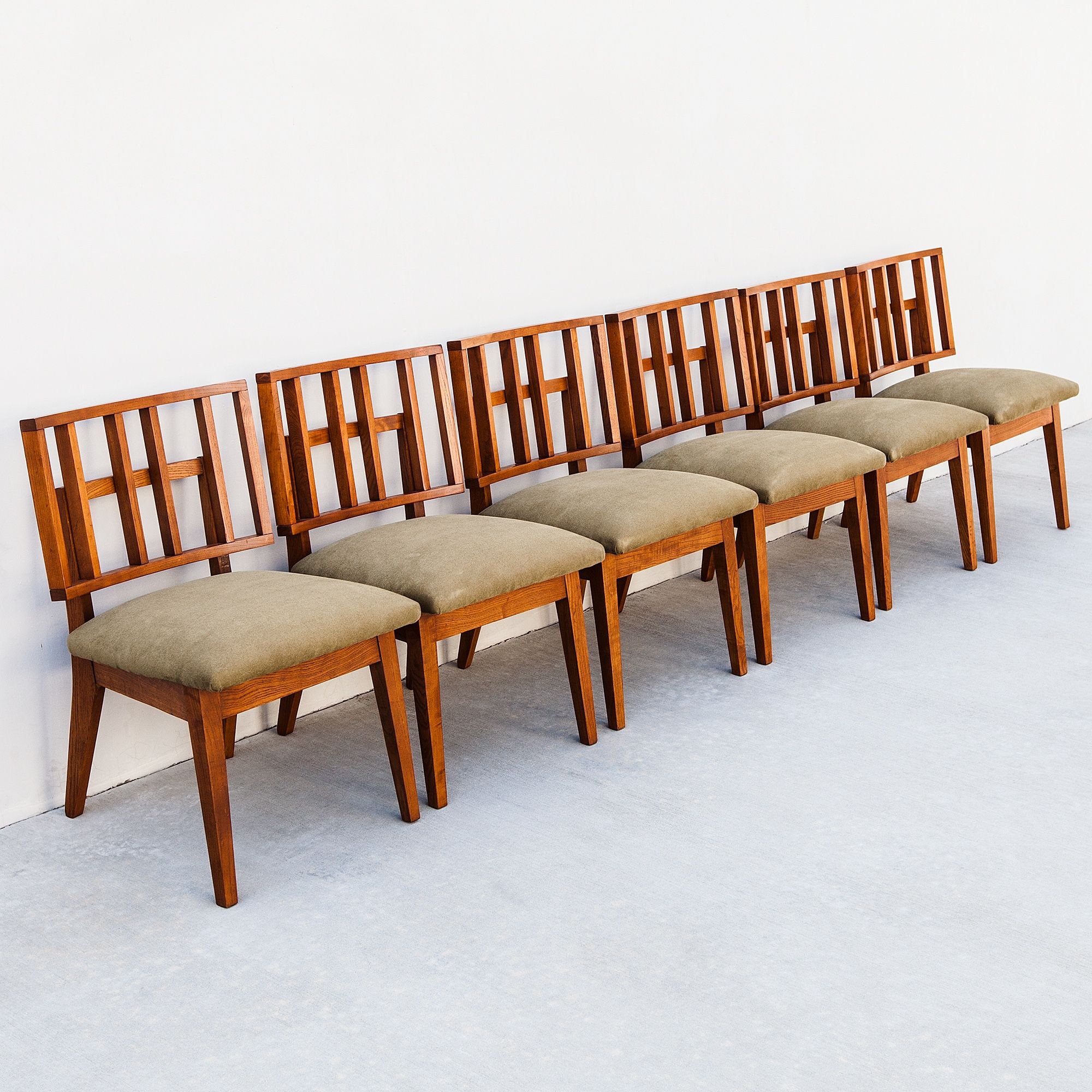 1950s Paul Laszlo Style Mid Century Modern Dining Chairs