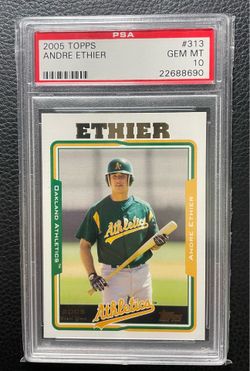 2005 Andre “Dre” Ethier Topps Rookie Card - PSA 10 Gem Mint