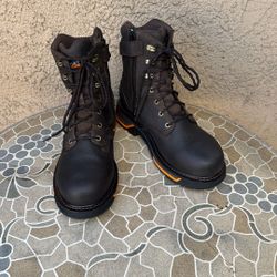 WORK BOOTS ARIAT SOFT TOE WATERPROOF SIZE 9.5 MENS 