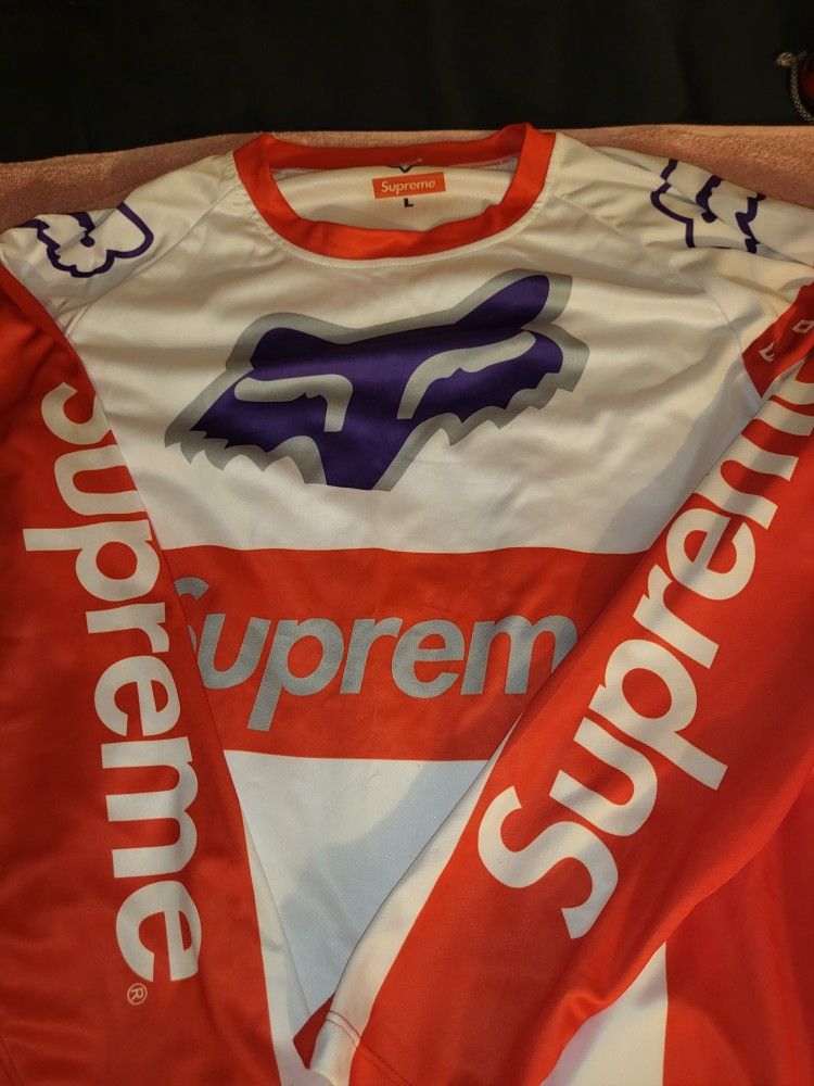 Supreme Moto Jersey Size L