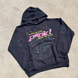 Black P*nk Sp5der Hoodie