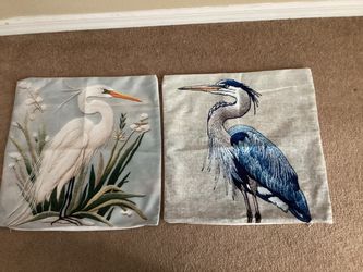 Florida birds pillowcase