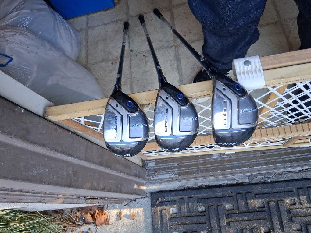 Cobra M A x,4h,5h,6h,high Launch Golf Clubs