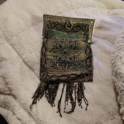 Vintage 1900’s Art Nouveau French Cut Steel Bead Purse