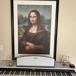 Brand new Mona Lisa painting 39 X 46