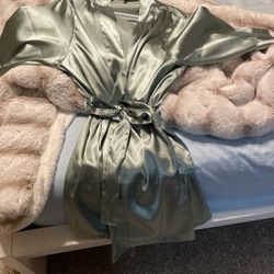 Silk Robe From davids Bridal